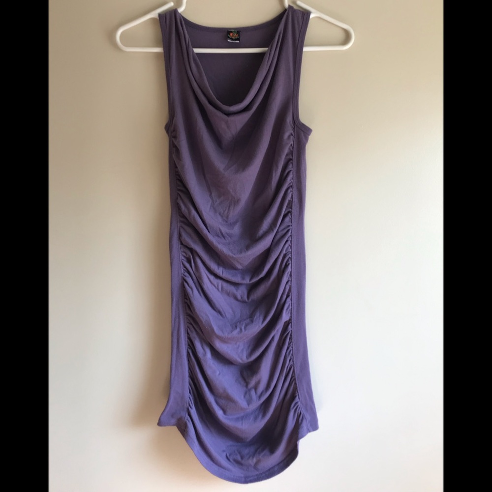 Purple dress